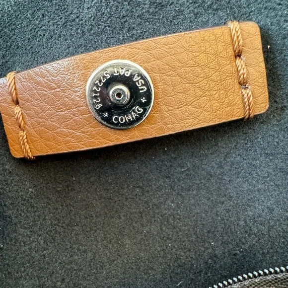 Coach Tan Leather Tote Bag - Picture 9 of 11